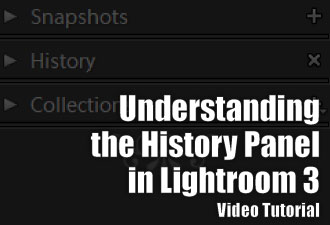 Understanding the History Panel in Lightroom 3