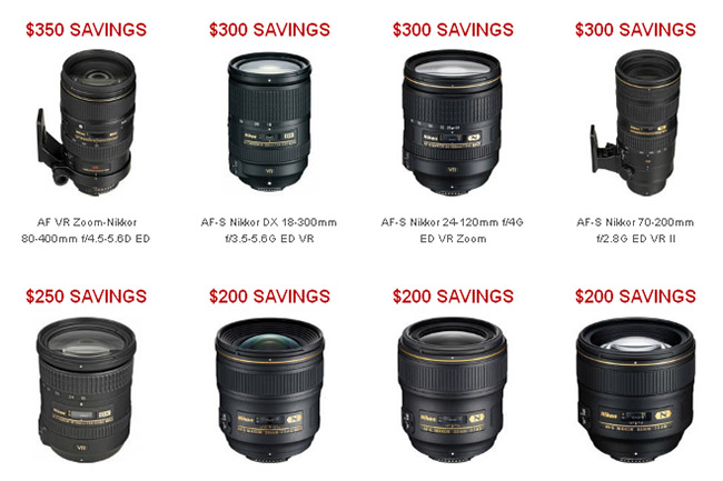 Nikon’s Awesome Rebates Extended until March 30th!