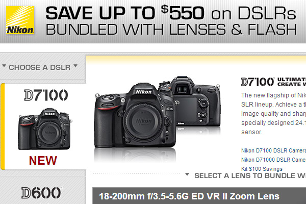 New Nikon DSLR Bundle Deals Available at B&H