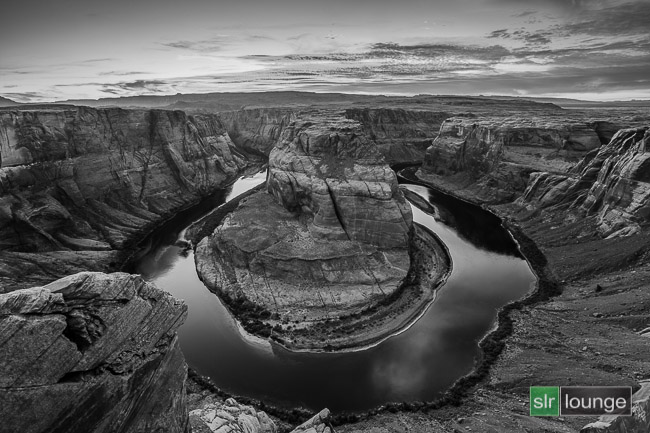 20-hdr-photography-black-and-white-horseshoe-bend