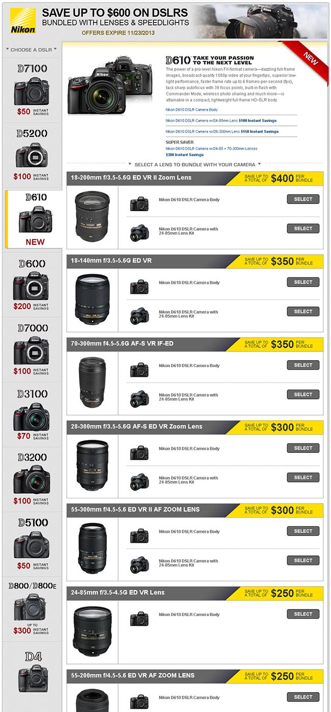 new-nikon-rebates-act-fast-only-valid-6-days-daily-deal-report