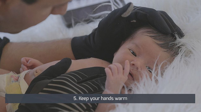 keep your hands warm