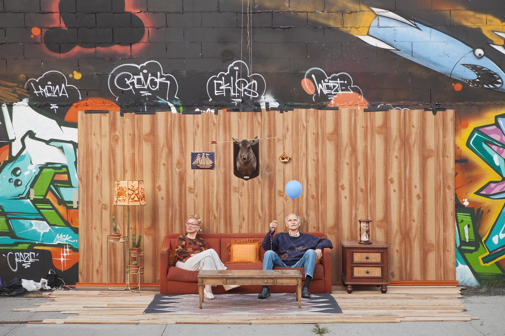 #SetInTheStreet | Ongoing Art Project Brings Living Room Scenes To Your Busy Sidewalk