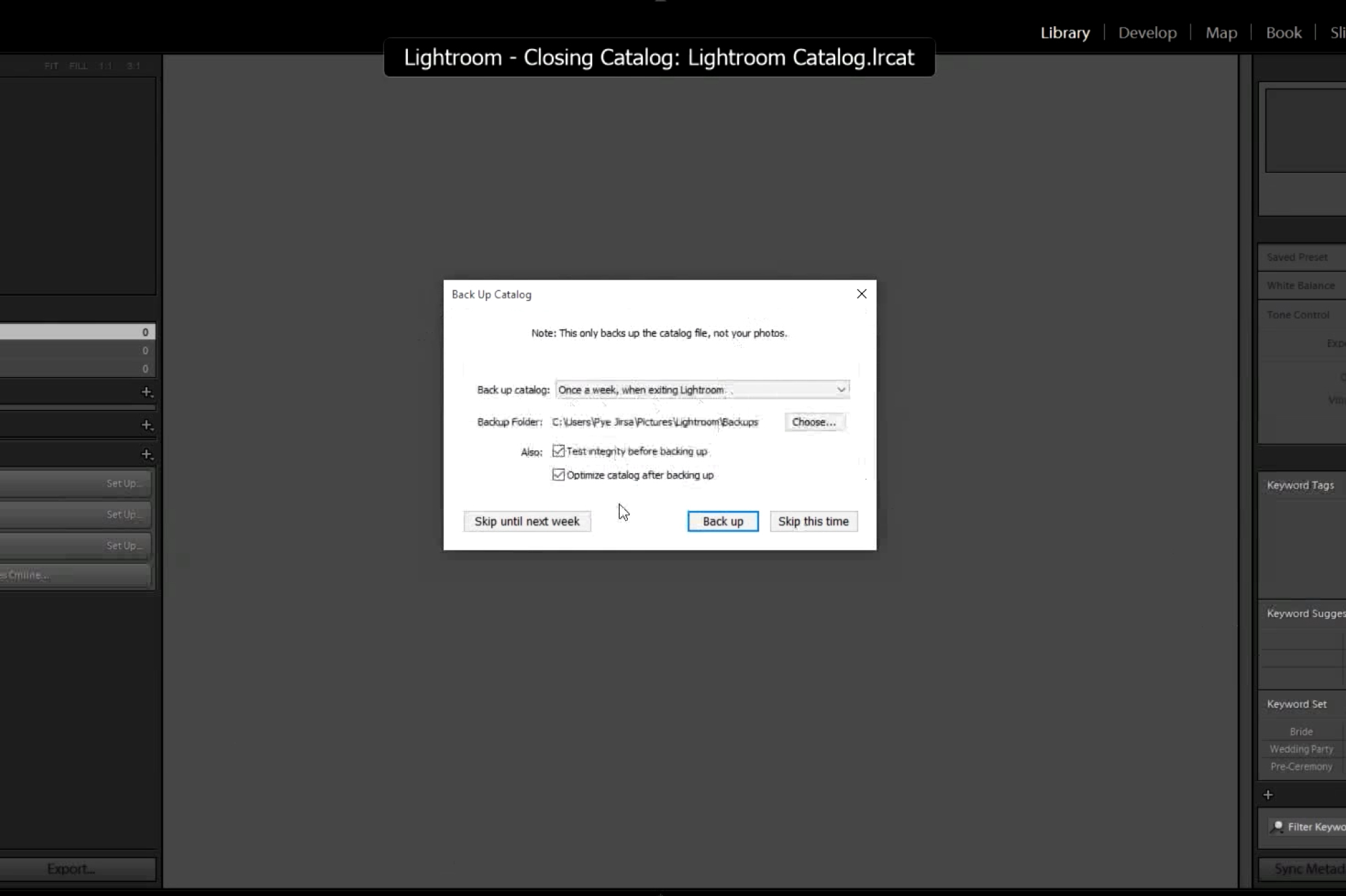Lightroom 101: Lightroom CC Crash Course: Creating A New LR Catalog