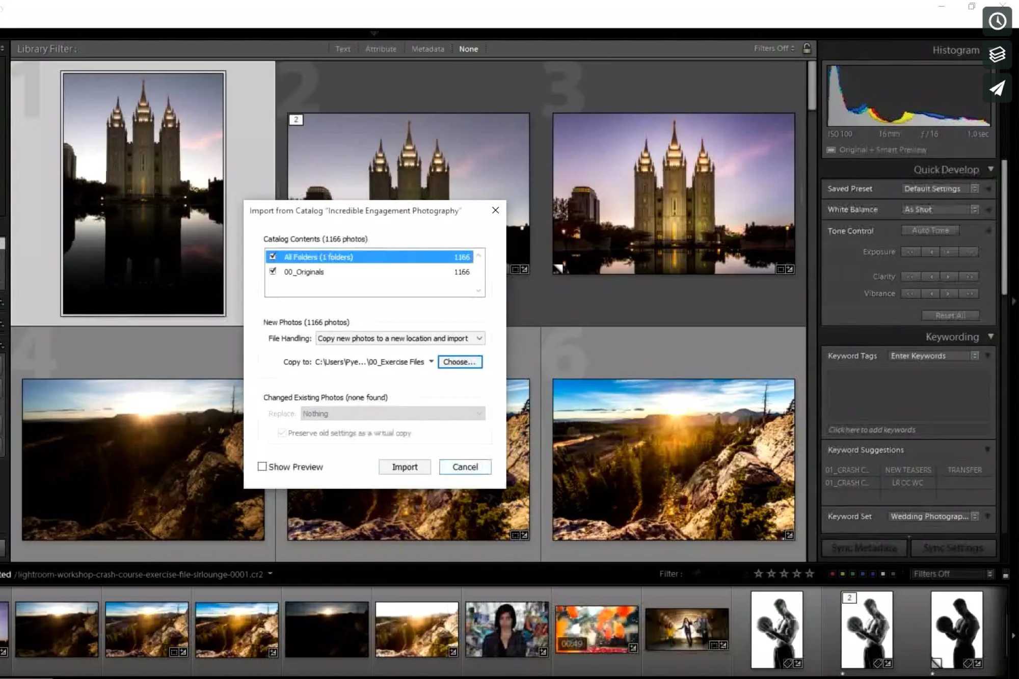 Lightroom 101: Lightroom CC Crash Course: How to Import, Merge and Export Catalogs