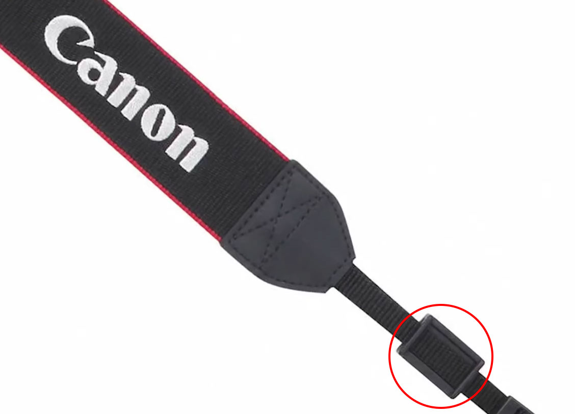 canon camera neck strap rubber