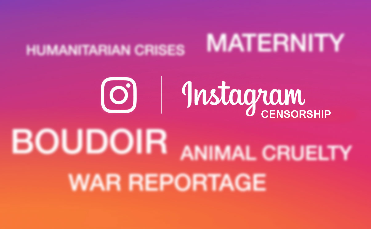 Instagram To Blur ‘Sensitive’ Photos | Boudoir, Maternity, Journalists & More, Take Note