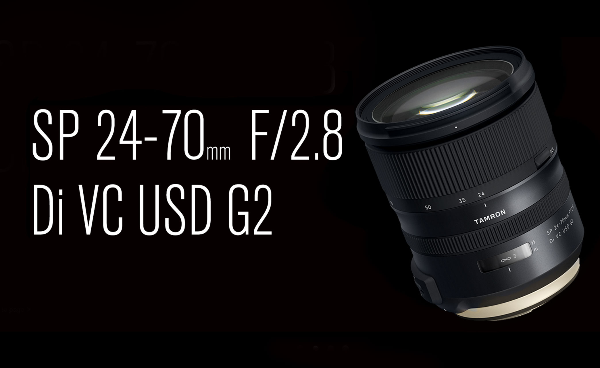 New Tamron Sp 24 70mm F 2 8 Di Vc Usd G2 Price Availability Released