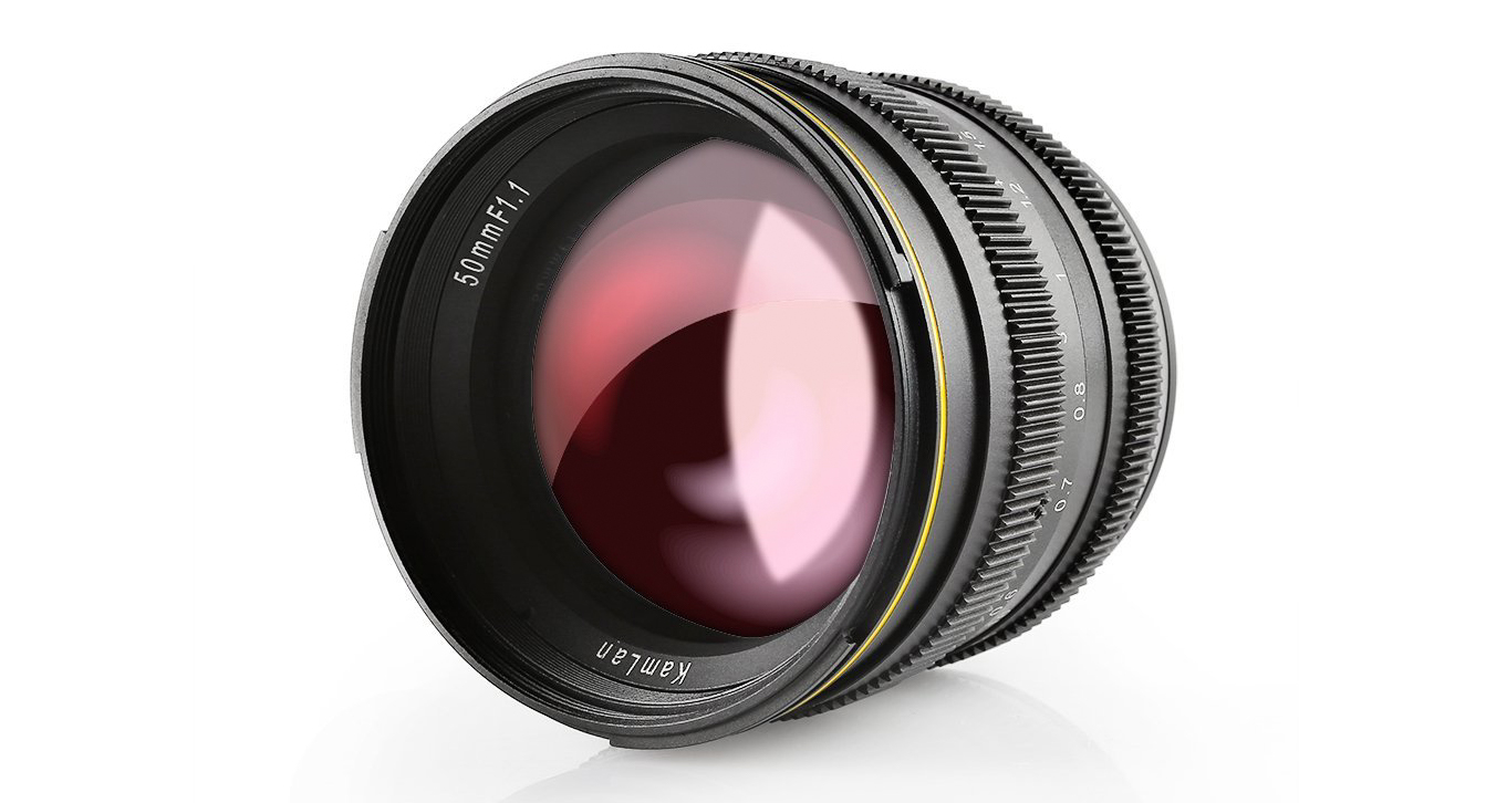 Kamlan 50mm F//1.1 II Micro Single Lens Head for Sony E