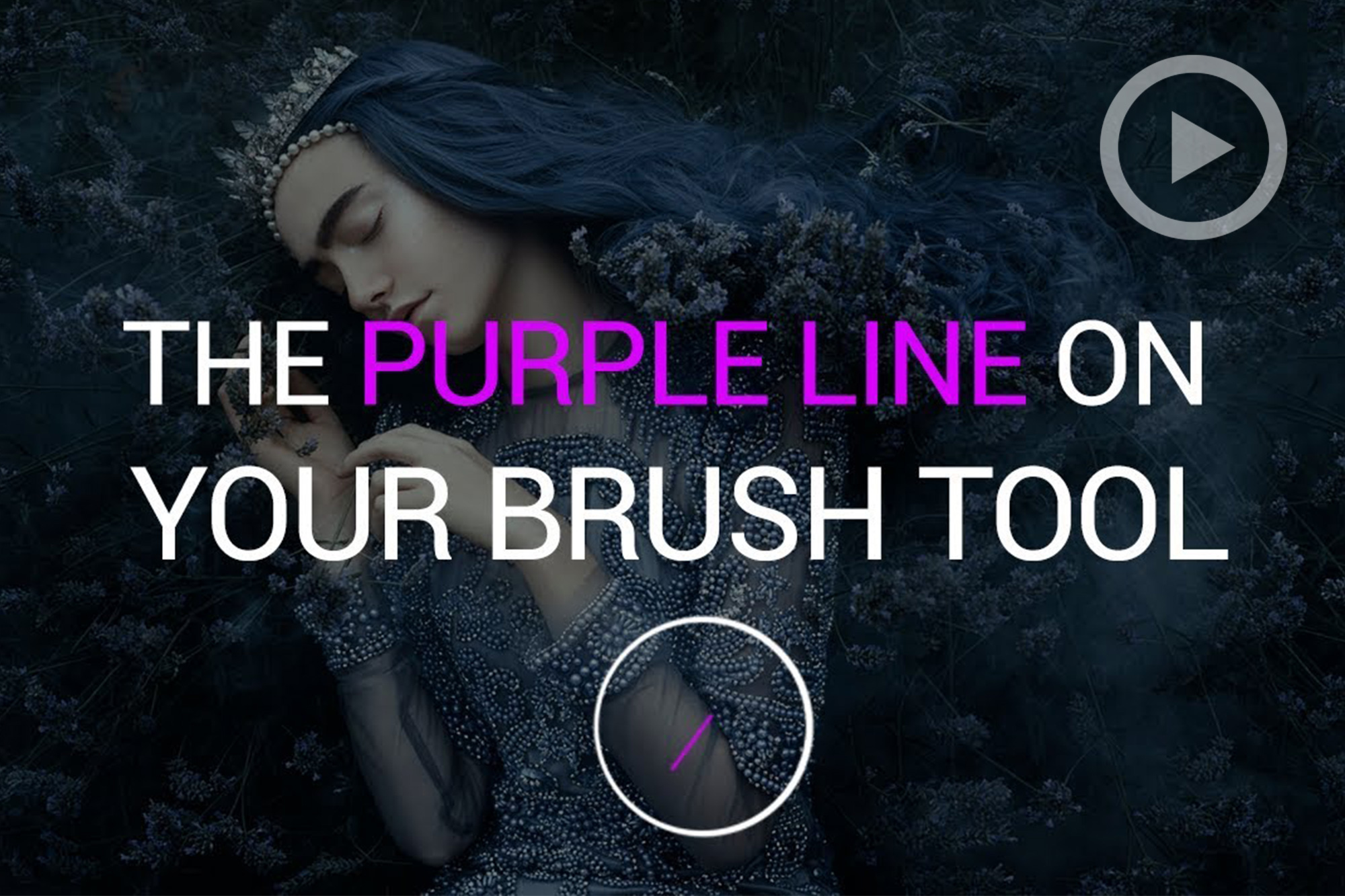 Photoshop Brush Smoothing | The Mystery Of The Purple Line, Explained