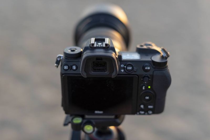 Nikon Z6 recording time-lapse video of the sunset