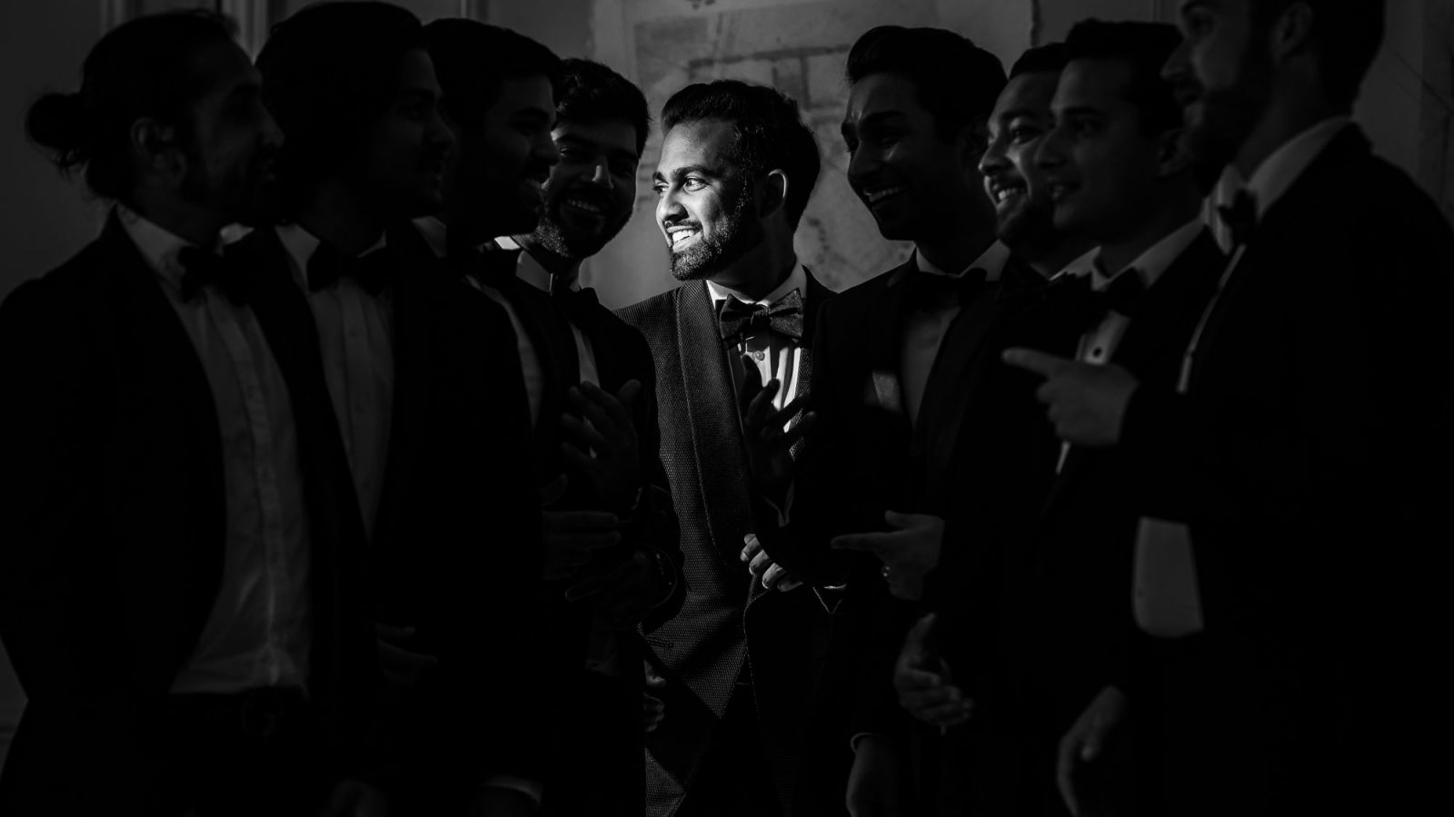 dramatic lighting groom portrait wedding photography guide