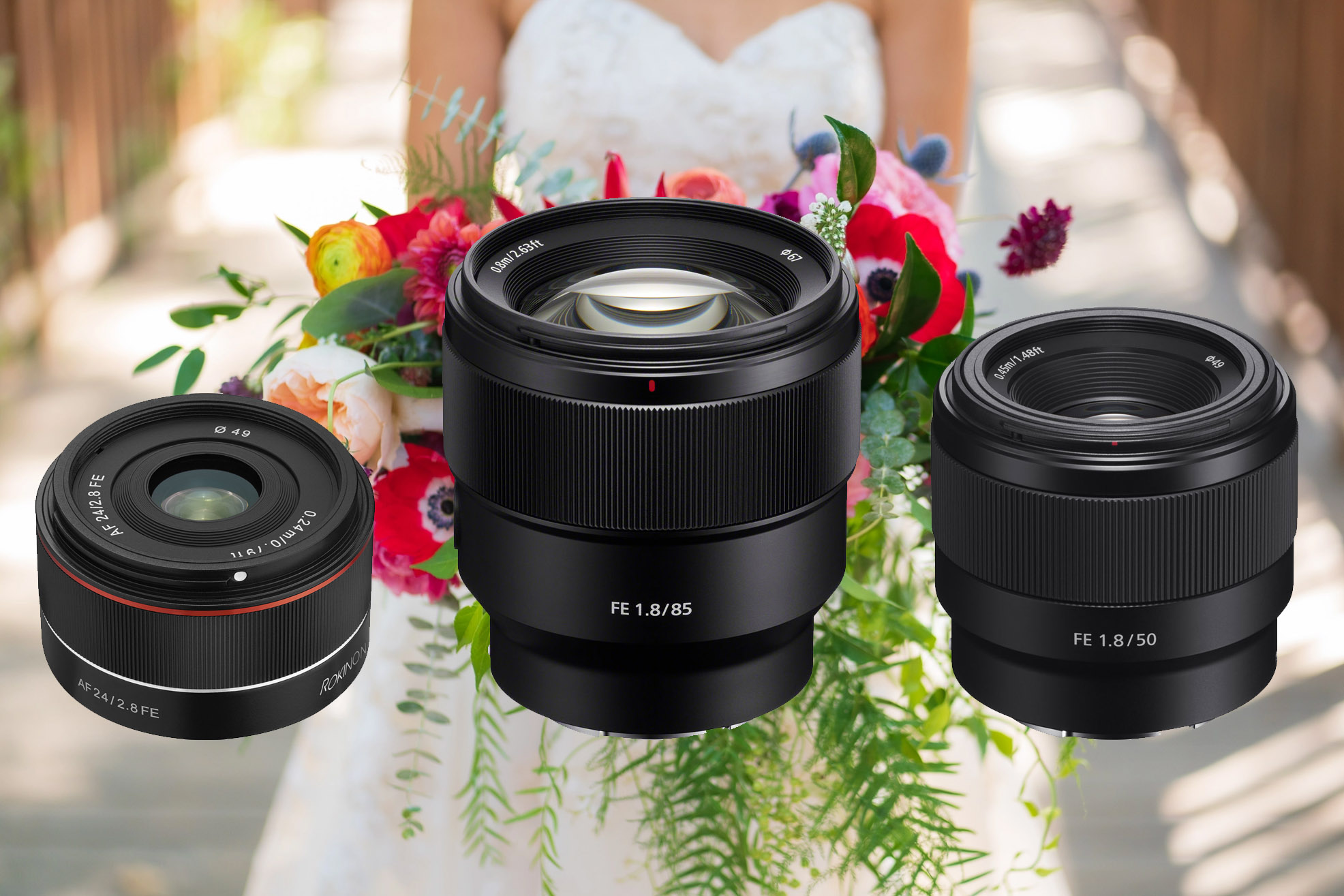 The First Three Prime Lenses Sony Full, Best Sony Lens For Landscape