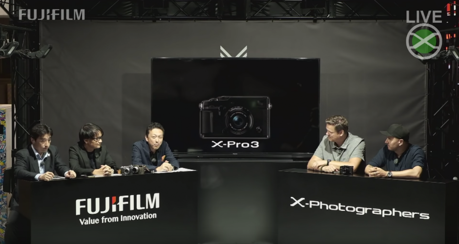 Fujifilm X Pro 3 panel