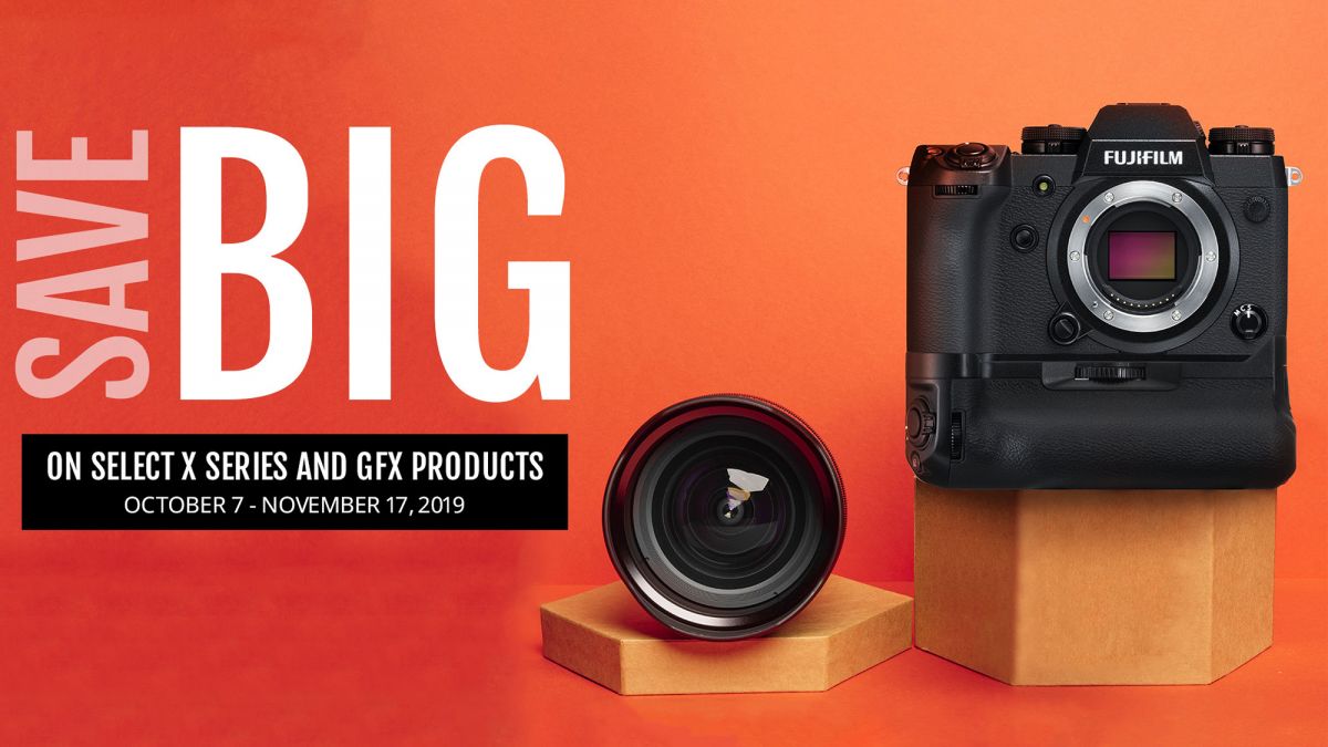 Big Discounts on Fujifilm X & GFX Systems & Lenses. Save Up To $1,000!