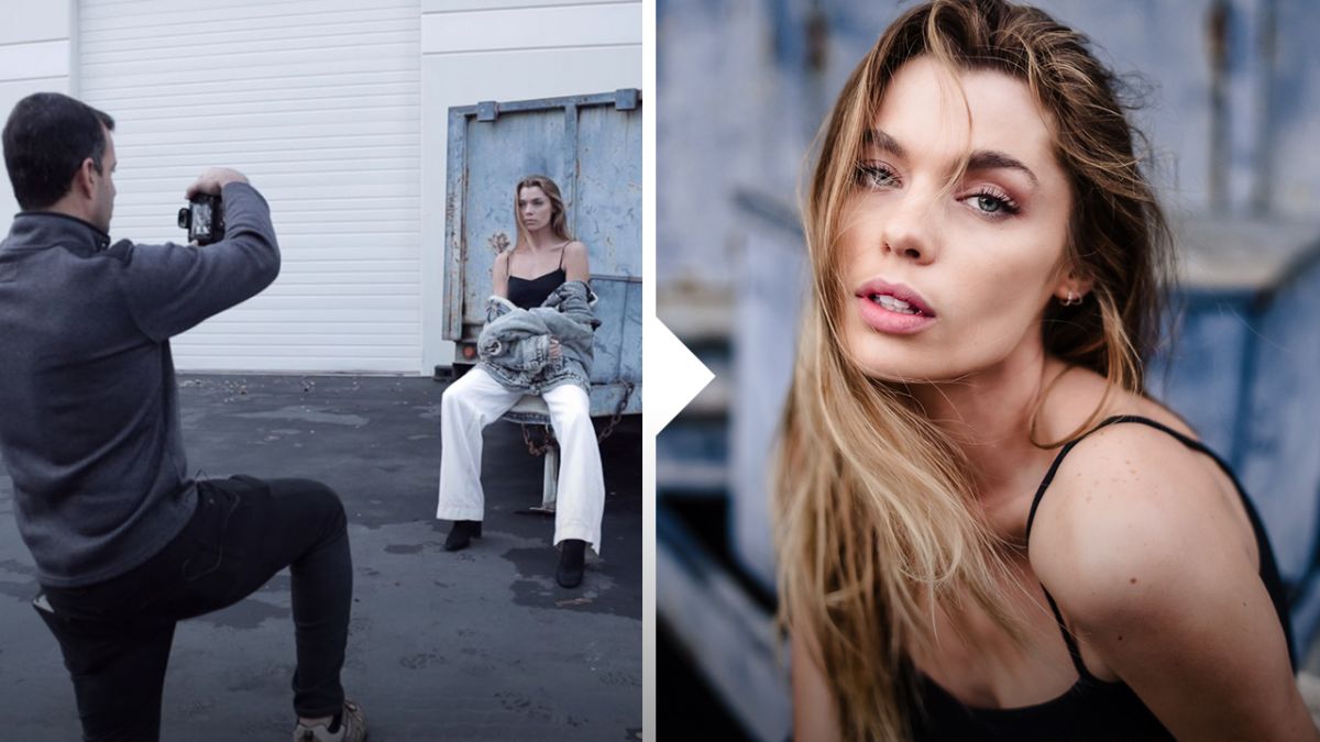 Five Creative Portraits in a Crappy Parking Lot