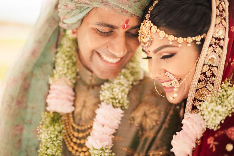 indian wedding romantic photos