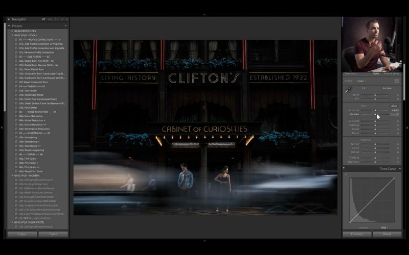 How To Incorporate Motion into Flash Photography Part Two Re edit your composite in Lightroom