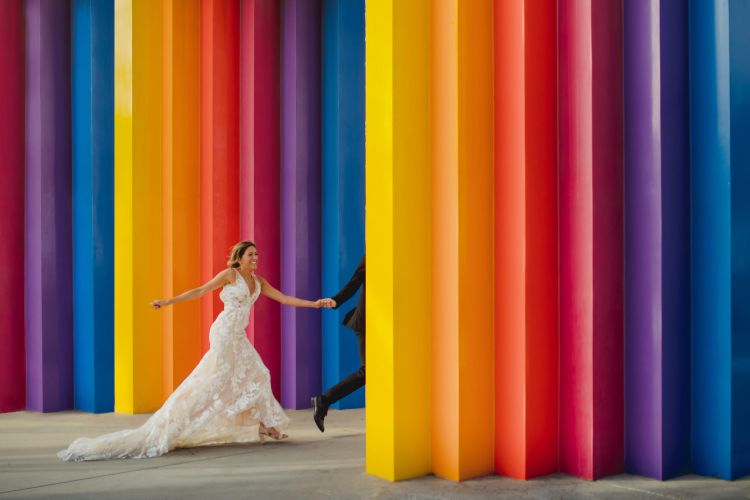 colorful wedding imagery