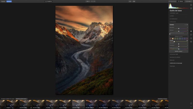 5 erros comuns na edição de fotografia de paisagem equilíbrio de cores versão muito ruim