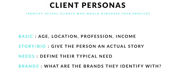 Identifying client personas to build your photography business in the middle of a recession