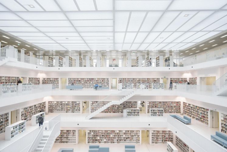 Os 5 melhores edifícios do mundo para fotografar a Biblioteca de Stuttgart Nancy Da Campo Architecture Photography