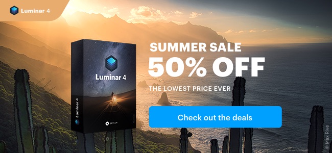 Luminar 4 Summer Sale 650x300