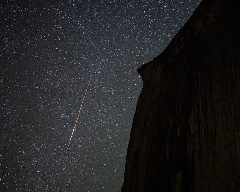 Meteor Shower Yosemite 2020