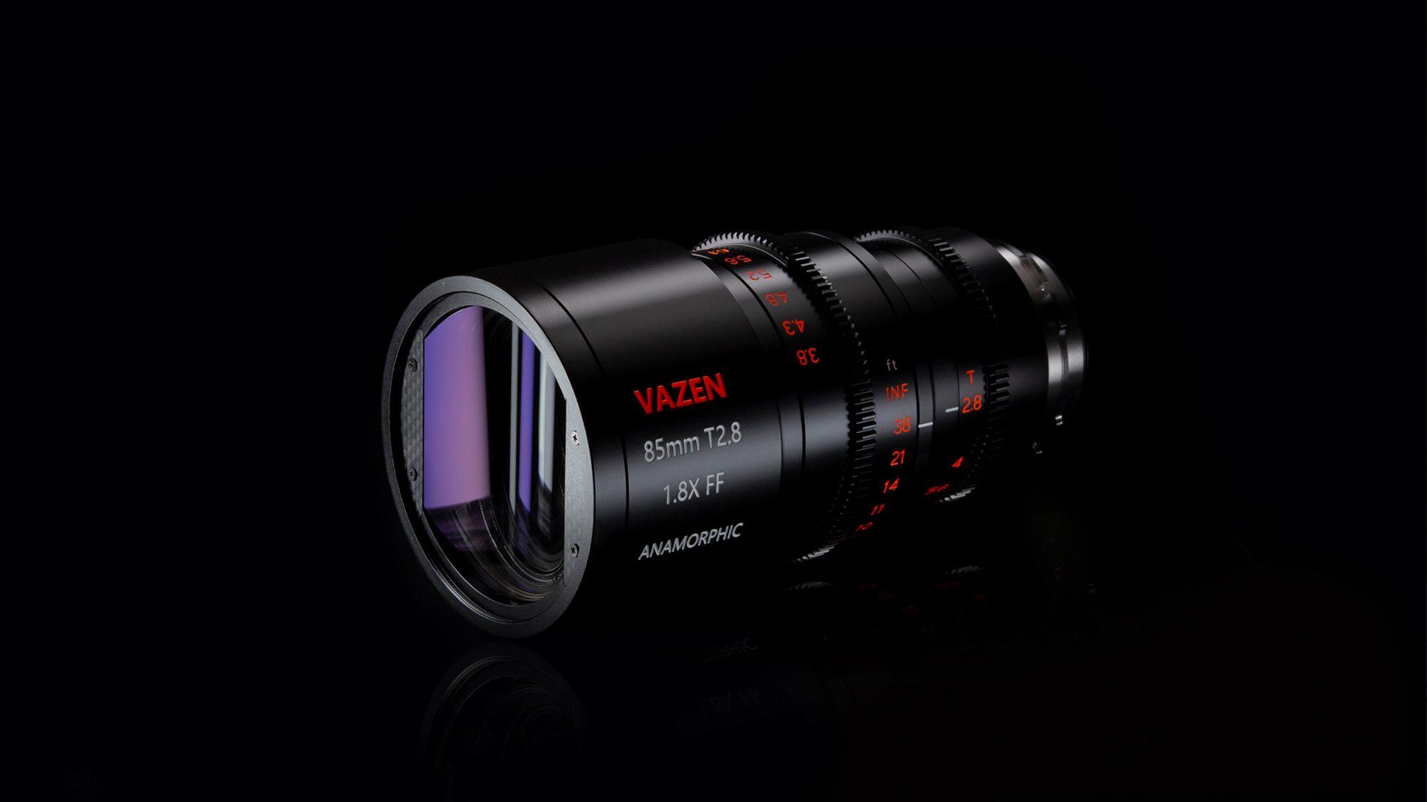 Vazen Launches the 85mm T2.8 1.8X Anamorphic Lens Cine Lens in PL/EF Mount