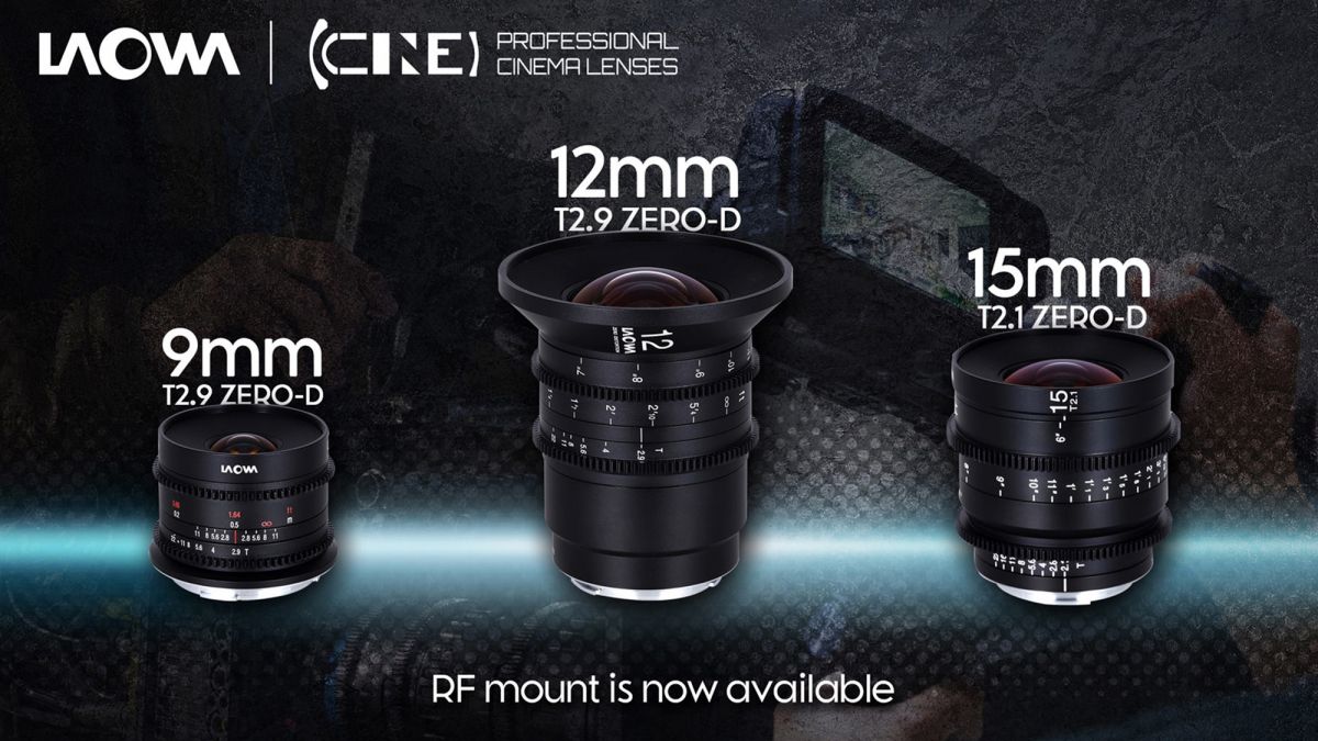 Venus Optics Announce 3 New Ultra Wide Cinema Lenses for Canon RF Mount