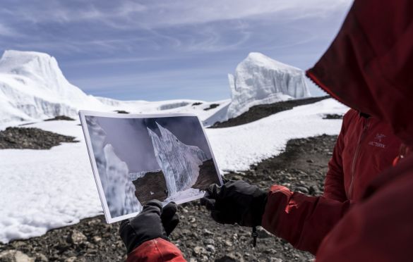 Will Gadd at the Eastern Icefield on Mt Kilimanjaro on 25 February, 2020 in Tanzania, Africa. // Christian Pondella/Red Bull Content Pool // SI202005300122 // Usage for editorial use only //