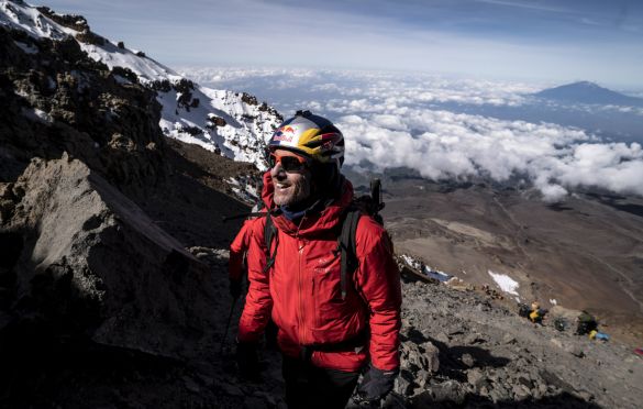Will Gadd climbs Mt Kilimanjaro on 22 February, 2020 in Tanzania, Africa. // Christian Pondella/Red Bull Content Pool // SI202005300060 // Usage for editorial use only //