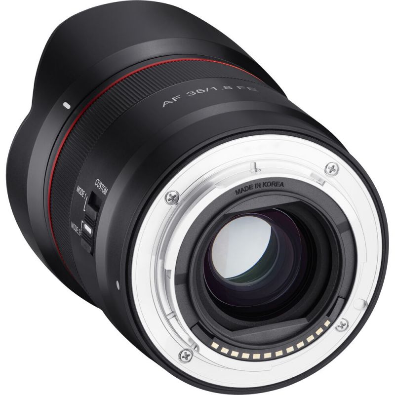 Samyang Rokinon 35mm f 1 8 lens review