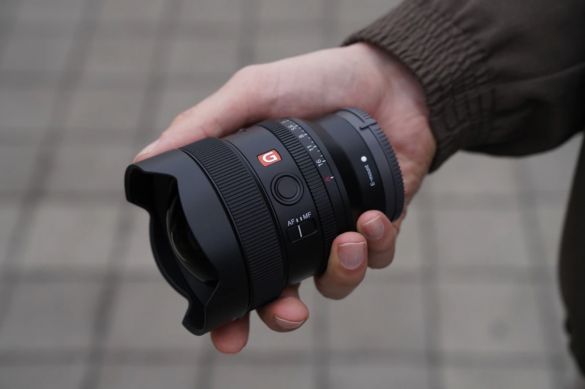 Sony 14mm f 1 8 gm full frame mirrorless ultra wide prime lens