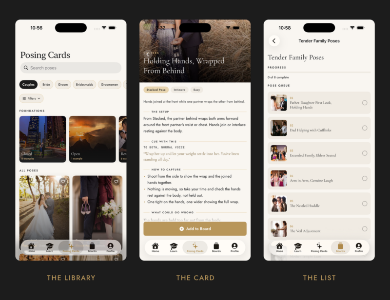 Introducing Cue & Capture, Our Posing App for Wedding Photographers
